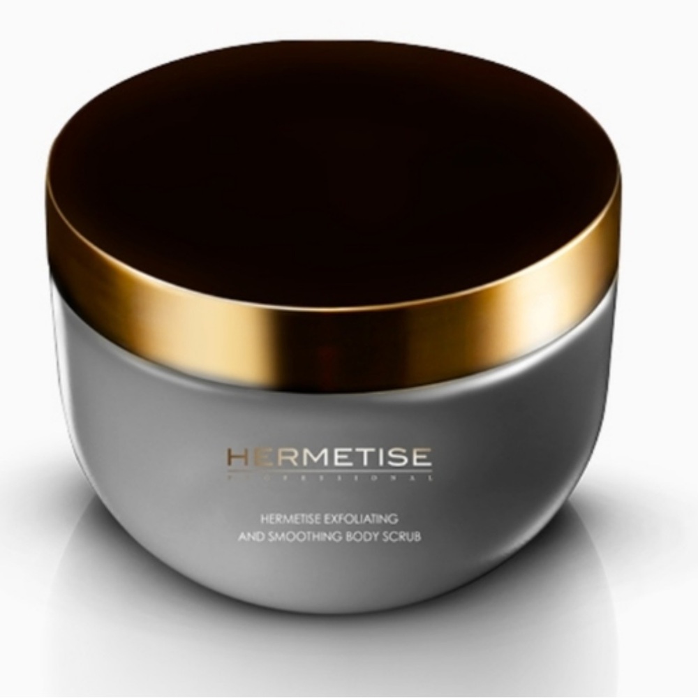 Hermetise Exfoliating And Soothing Body Scrub 14.45 oz. New Sealed